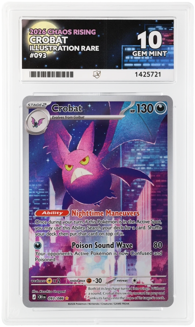 Crobat - 094/086 - Chaos Rising - ACE 10