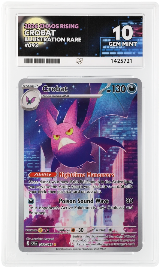 Crobat - 094/086 - Chaos Rising - ACE 10